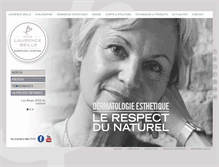 Tablet Screenshot of laurencebeille.fr